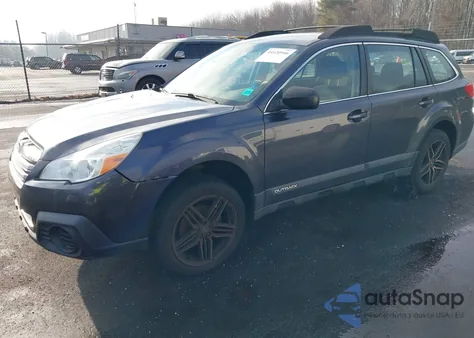 2013 Subaru Outback 2.5I from USA, damaged, VIN 4S4BRBAC3D3272657